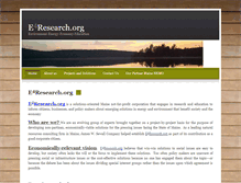 Tablet Screenshot of e4research.org